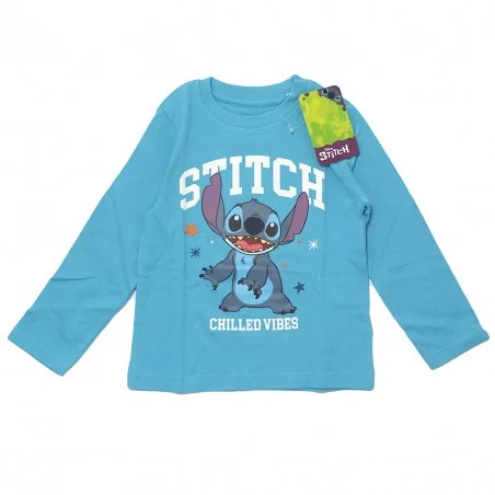 Disney Lilo & Stitch Παιδική βαμβακερή Πιτζάμα (DIS LIS 52 04 B886 BLUE)
