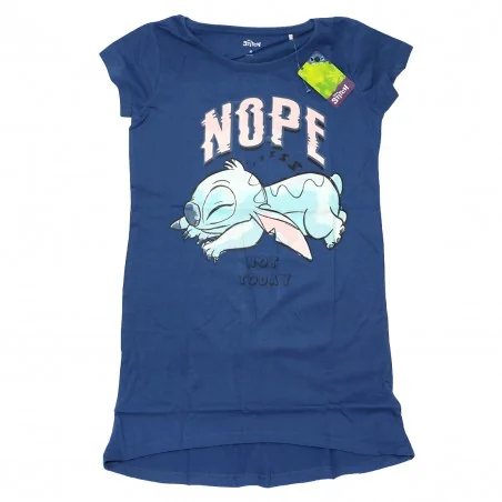 Disney Lilo & Stitch βαμβακερό γυναικείο T-shirt- νυχτικό ύπνου (DIS LIS 53 04 B236) - Γυναικεία νυχτικά
