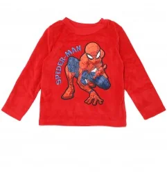 Marel Spiderman Παιδική Πιτζάμα Βελουτέ για αγόρια (SP S 52 04 1553 U VELOUR)