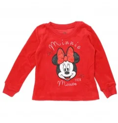 Disney Minnie Mouse Παιδική Πιτζάμα Βελουτέ για κορίτσια (DIS MF 52 04 B889 VELOUR)