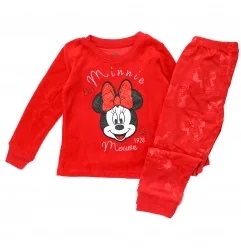 Disney Minnie Mouse Παιδική Πιτζάμα Βελουτέ για κορίτσια (DIS MF 52 04 B889 VELOUR) - Χειμωνιάτικες / εποχιακές πιτζάμες