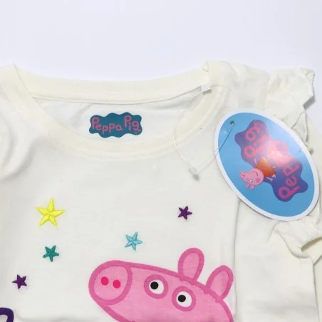 Peppa Pig Μακρυμάνικο Μπλουζάκι Για κορίτσια (PP 52 02 939 ECRU)