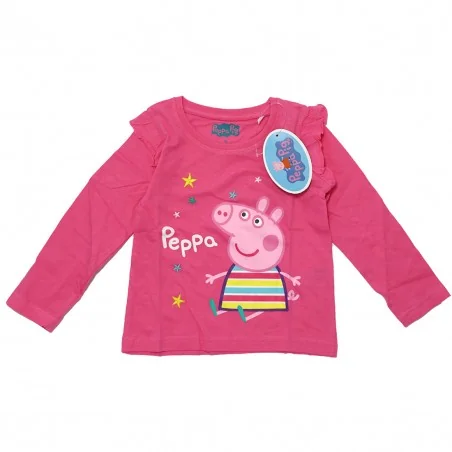 Peppa Pig Μακρυμάνικο Μπλουζάκι Για κορίτσια (PP 52 02 939 PINK) - Μπλουζάκια Μακρυμάνικα (μακό)
