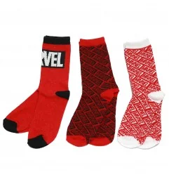 Marvel Avengers Ανδρικές Κάλτσες σετ 3 ζευγάρια (VH3541 red)