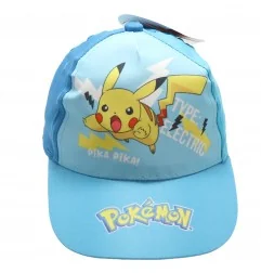 Pokémon παιδικό Καπέλο Τζόκευ Για αγόρια (EWA021046PKM Blue) - Καπέλα - Τζόκευ (καλοκαιρινά)