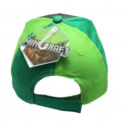 Minecraft παιδικό Καπέλο Τζόκευ Για αγόρια (BAM-MNCT-176 green) - Καπέλα - Τζόκευ (καλοκαιρινά)