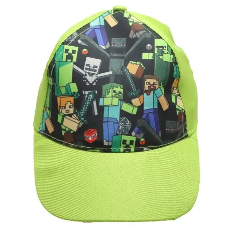 Minecraft παιδικό Καπέλο Τζόκευ Για αγόρια (BAM-MNCT-178) - Καπέλα - Τζόκευ (καλοκαιρινά)