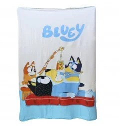 Bluey παιδική κουβέρτα fleece 100x140εκ. (AYM072433) - Κουβέρτες