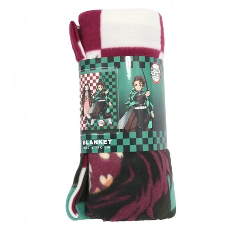 Demon Slayer κουβέρτα fleece 130x170εκ. (HAX605385)