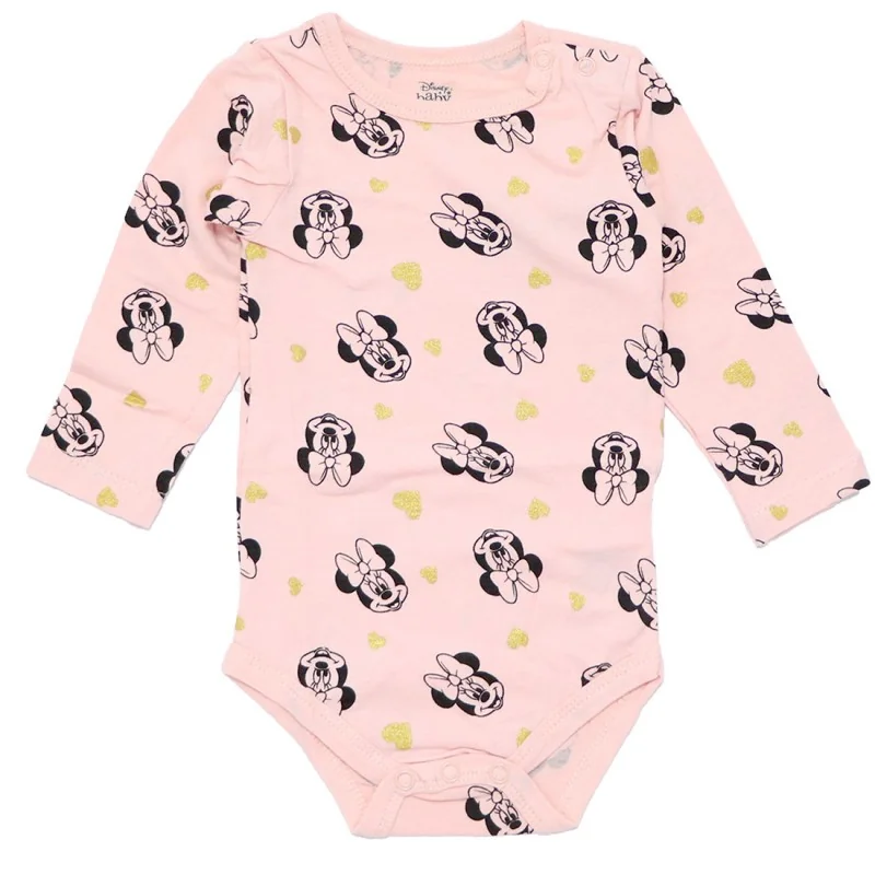 Βρεφικό Μακρυμάνικο Ζιπουνάκι Disney Baby Minnie Mouse – Ροζ με Χρυσές Καρδούλες (DIS MF 51 01 9628 W) Βρεφικό Μακρυμάνικο Ζιπουνάκι Disney Baby Minnie Mouse – Ροζ με Χρυσές Καρδούλες (DIS MF 51 01 9628 W)