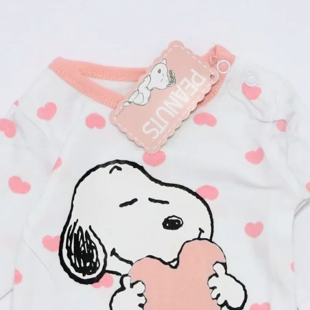 Βρεφικό Μακρυμάνικο Ζιπουνάκι Snoopy "Heart Hug" (SN 51 01 511 W)