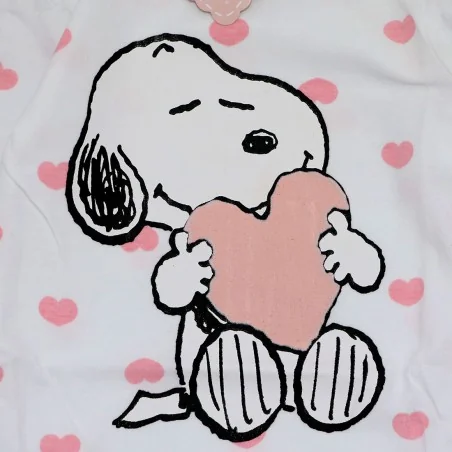 Βρεφικό Μακρυμάνικο Ζιπουνάκι Snoopy "Heart Hug" (SN 51 01 511 W) Βρεφικό Μακρυμάνικο Ζιπουνάκι Snoopy "Heart Hug" (SN 51 01 511 W)