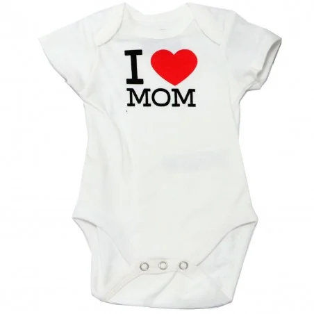 Mini Mome Βρεφικό Βαμβακερό Σετ 4 Τεμαχίων "I Love Mom"(51 12 3215) Mini Mome Βρεφικό Βαμβακερό Σετ 4 Τεμαχίων "I Love Mom"(51 12 3215)