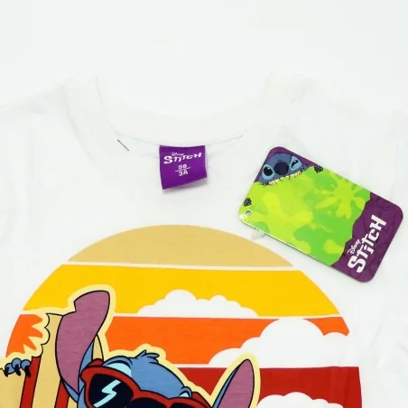Disney Lilo & Stitch Κοντομάνικο Μπλουζάκι (DIS LIS 52 02 B075 White)