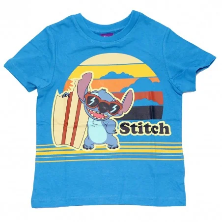 Disney Lilo & Stitch Κοντομάνικο Μπλουζάκι (DIS LIS 52 02 B075 Blue)