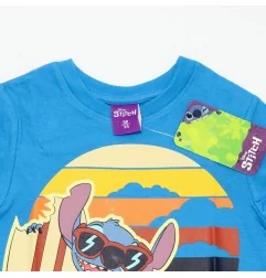 Disney Lilo & Stitch Κοντομάνικο Μπλουζάκι (DIS LIS 52 02 B075 Blue)