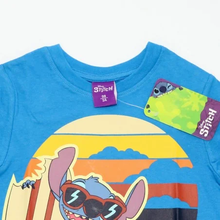 Disney Lilo & Stitch Κοντομάνικο Μπλουζάκι (DIS LIS 52 02 B075 Blue)