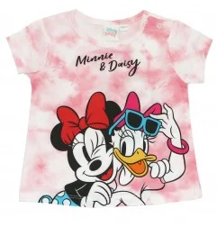 Disney Baby Minnie Mouse βρεφικό Κοντομάνικο μπλουζάκι για κορίτσια (EV0095 pink) - Κοντομάνικα μπλουζάκια