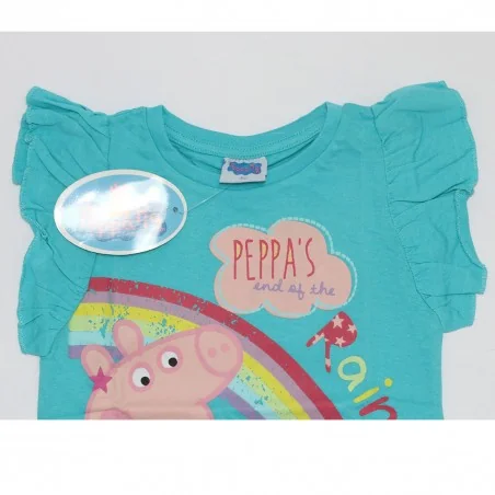 Peppa Pig Κοντομάνικο Μπλουζάκι Για Κορίτσια (PP 52 02 820 blue)