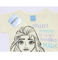 Disney Frozen Κοντομάνικο Μπλουζάκι Για Κορίτσια (DIS FROZ 52 02 9453 yellow) - Κοντομάνικα μπλουζάκια