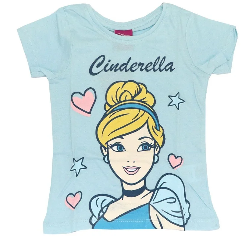 Disney Princess Cinderella Κοντομάνικο Μπλουζάκι Για Κορίτσια (DIS P 52 02 9533) Disney Princess Cinderella Κοντομάνικο Μπλουζάκι Για Κορίτσια (DIS P 52 02 9533)