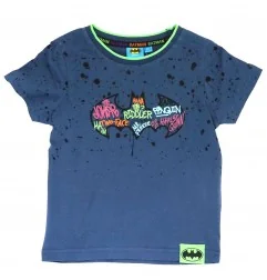Batman Παιδικό Κοντομάνικο Μπλουζάκι Για αγόρια (EV1215 blue) - Κοντομάνικα μπλουζάκια