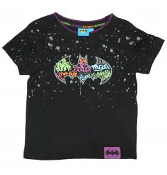 Batman Παιδικό Κοντομάνικο Μπλουζάκι Για αγόρια (EV1215 black) - Κοντομάνικα μπλουζάκια