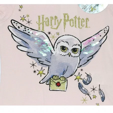 Harry Potter Παιδικό Καλοκαιρινό Σετ για κορίτσια (EV1139 pink)