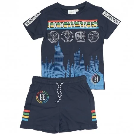 Harry Potter Παιδικό Καλοκαιρινό Σετ για αγόρια (EV1169 navy) - Καλοκαιρινά Σετ
