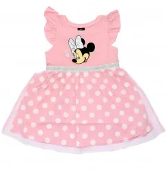 Disney Minnie Mouse Παιδικό καλοκαιρινό Φορεματάκι με τούλι (DIS MF 52 23 B178 CTN TIUL) - Καλοκαιρινά φορέματα