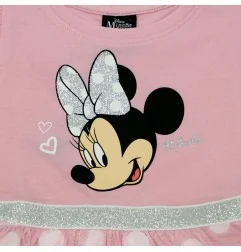 Disney Minnie Mouse Παιδικό καλοκαιρινό Φορεματάκι με τούλι (DIS MF 52 23 B178 CTN TIUL) - Καλοκαιρινά φορέματα