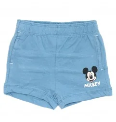 Disney Baby Mickey Mouse Βρεφικό Καλοκαιρινό Σετ-100% οργανικό βαμβάκι (EV0005.BIO blue) - Καλοκαιρινά Σετ
