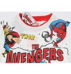 Marvel Avengers Παιδικό Καλοκαιρινό Σετ Για Αγόρια (WE1195 white) - Καλοκαιρινά Σετ
