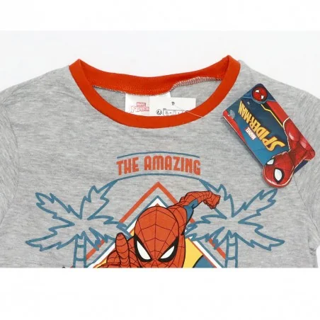Marvel Spiderman Παιδικό κοντομάνικο Μπλουζάκι Για Αγόρια (WE1011 grey) Marvel Spiderman Παιδικό κοντομάνικο Μπλουζάκι Για Αγόρια (WE1011 grey)