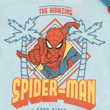 Marvel Spiderman Παιδικό κοντομάνικο Μπλουζάκι Για Αγόρια (WE1011)
