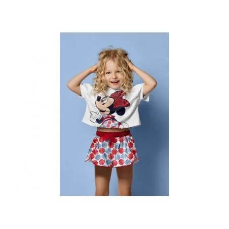 Disney Minnie Mouse Παιδικό Καλοκαιρινό Σετ Για Κορίτσια (WE1094 white)