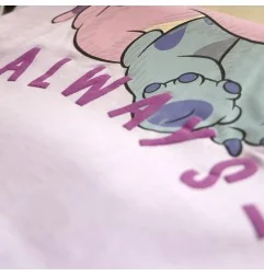 Disney Lilo & Stitch βαμβακερό γυναικείο T-shirt- νυχτικό ύπνου (DIS LIS 53 04 C147) - Γυναικεία νυχτικά