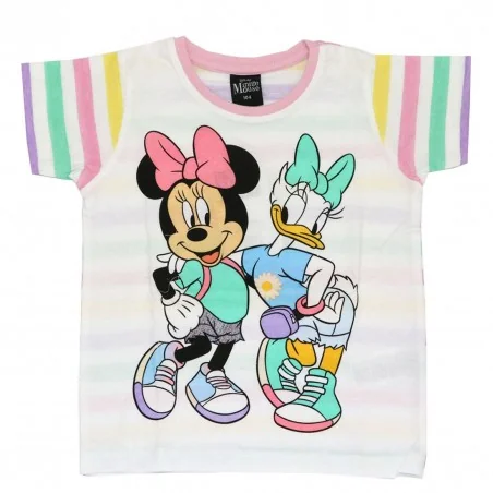 Disney Minnie Mouse Κοντομάνικο μπλουζάκι (DIS MF 52 02 9581 white) Disney Minnie Mouse Κοντομάνικο μπλουζάκι (DIS MF 52 02 9581 white)