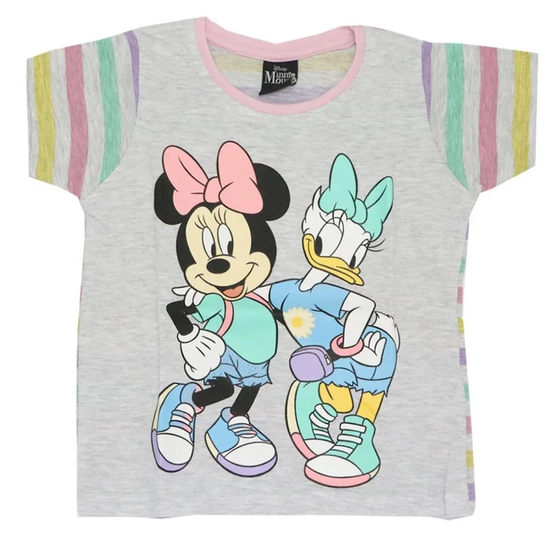 Disney Minnie Mouse Κοντομάνικο μπλουζάκι (DIS MF 52 02 9581 grey) Disney Minnie Mouse Κοντομάνικο μπλουζάκι (DIS MF 52 02 9581 grey)