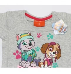 Paw Patrol Κοντομάνικο Μπλουζάκι Για Κορίτσια (PAW 52 02 1806KOM grey)