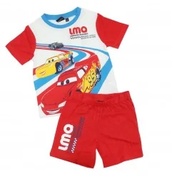 Disney Cars Παιδική Καλοκαιρινή Πιτζάμα Για Αγόρια (EV2010 red) - Πιτζάμες Καλοκαιρινές