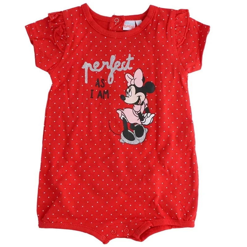 Disney Baby Βρεφικό Καλοκαιρινό Φορμάκι Minnie Mouse "Perfect As I Am" – Κόκκινο Πουά με Βολάν (UE0056 RED) Disney Baby Βρεφικό Καλοκαιρινό Φορμάκι Minnie Mouse "Perfect As I Am" – Κόκκινο Πουά με Βολάν (UE0056 RED)