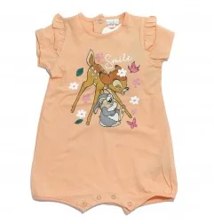 Disney Baby Bambi Βρεφικό Καλοκαιρινό φορμάκι για κορίτσια (WE0017 Orange) - Καλοκαιρινά φορμάκια