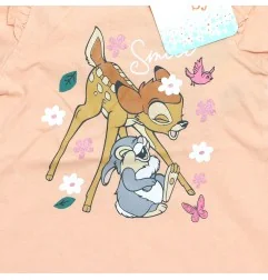Disney Baby Bambi Βρεφικό Καλοκαιρινό φορμάκι για κορίτσια (WE0017 Orange)