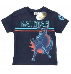 Batman Παιδικό Κοντομάνικο Μπλουζάκι Για αγόρια (WE1061 Navy) - Κοντομάνικα μπλουζάκια