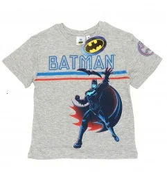 Batman Παιδικό Κοντομάνικο Μπλουζάκι Για αγόρια (WE1061 Grey) - Κοντομάνικα μπλουζάκια