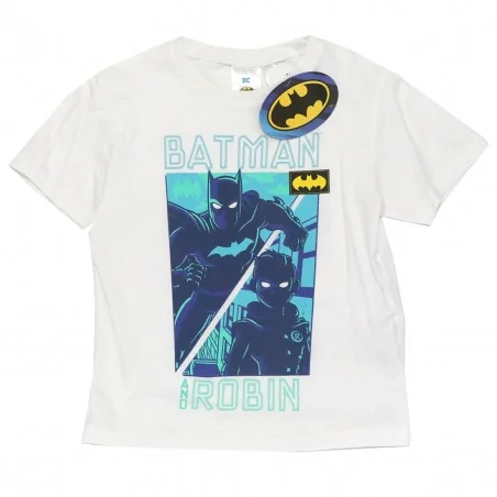 Batman Παιδικό Κοντομάνικο Μπλουζάκι Για αγόρια (WE1060 White) - Κοντομάνικα μπλουζάκια