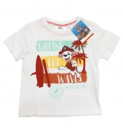Paw Patrol Παιδικό Κοντομάνικο μπλουζάκι για αγόρια (WE1053 White) - Κοντομάνικα μπλουζάκια