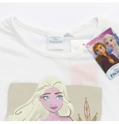 Disney Frozen Παιδικό Κοντομάνικο Μπλουζάκι Για Κορίτσια (WE1120 White)