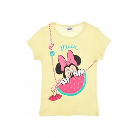 Disney Minnie Mouse Παιδικό Κοντομάνικο Μπλουζάκι για κορίτσια (WE1100 Yellow)